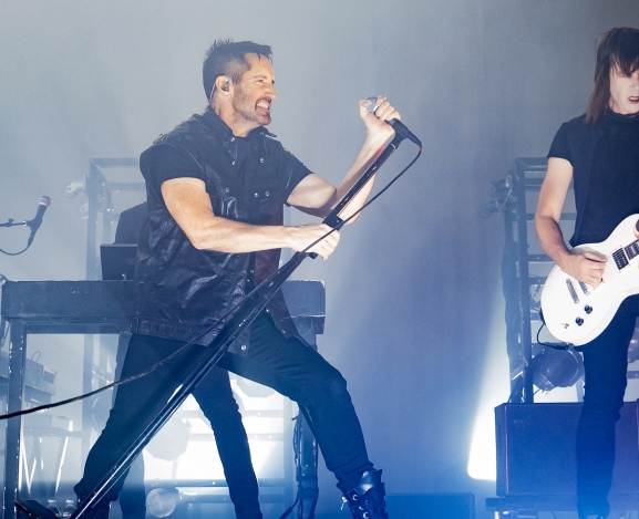 Nine Inch Nails Kick Off Night 1 of 2 at The Met In Philadelphia