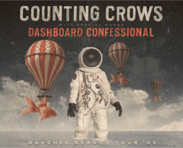 DASHBOARD CONFESSIONAL TO JOIN COUNTING CROWS FOR BANSHEE SEASON TOUR