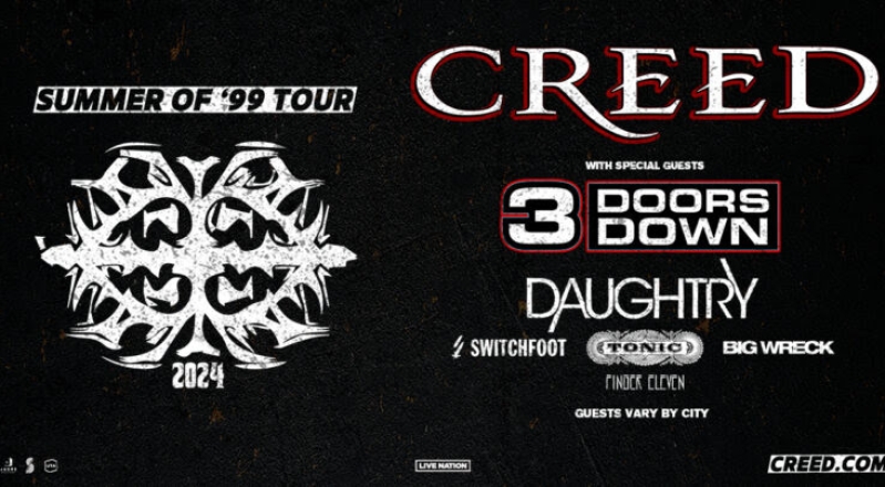 PR: CREED ANNOUNCES 2024 SUMMER OF ‘99 TOUR