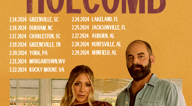 Drew & Ellie Holcomb Announce February 2024 Feels Like Home US Headline Tour