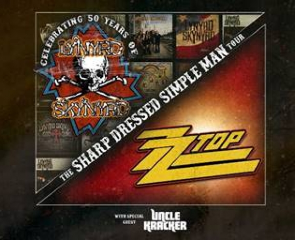 LYNYRD SKYNYRD AND ZZ TOP CO-HEADLINING ‘THE SHARP DRESSED <strong>SIMPLE MAN’ TOUR ON-SALE TODAY AT 10AM LOCAL TIME HERE:</strong>