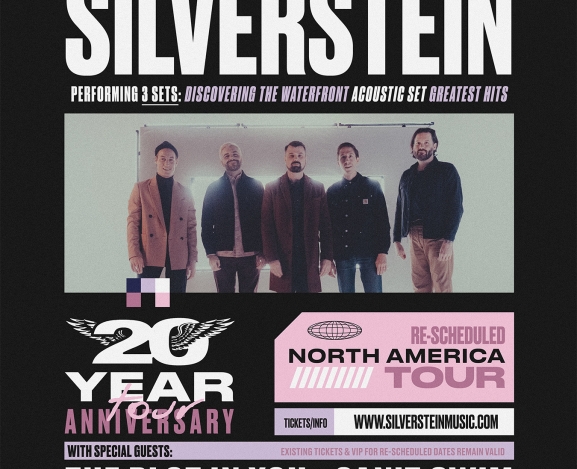 Silverstein To Bring Their 20 Year Anniversary Tour to The Underground