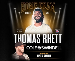 THOMAS RHETT REVEALS THE LINEUP FOR HOME TEAM TOUR 23, HITTING 40 CITIES IN 27 STATES NEXT SUMMER