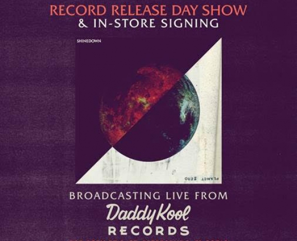 Shinedown Announces Veeps Free Global Livestream Of Planet Zero Album Release Day Show and In-Store Signing on July 1st