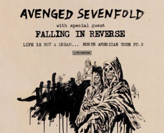 AVENGED SEVENFOLD ANNOUNCES FALL LEG OF ‘LIFE IS BUT A DREAM…’ NORTH AMERICAN TOUR