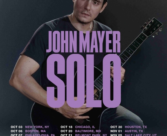 John Mayer <strong>Solo Acoustic Arena Tour</strong><br><strong>Fall 2023</strong>