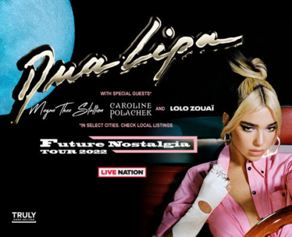 Dua Lipa Announces Highly Anticipated North American Future Nostalgia Tour