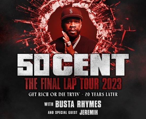 JUST ANNOUNCED: 50 CENT – THE FINAL LAP TOUR 2023