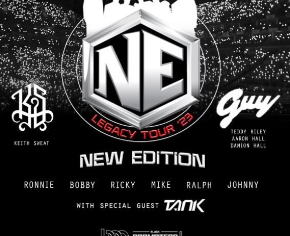 Live Review: New Edition Legacy Tour 2023 with Keith Sweat, Guy and Tank Friday night in CLT