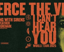 PR: Pierce The Veil Announces “I Can’t Hear You Tour” World Tour 2025