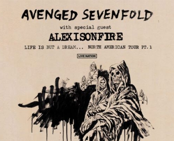 AVENGED SEVENFOLD ANNOUNCES FIRST LEG OF ‘LIFE IS BUT A DREAM…’ NORTH AMERICAN TOUR